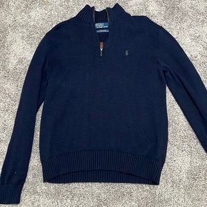 Polo sweater quarter zip